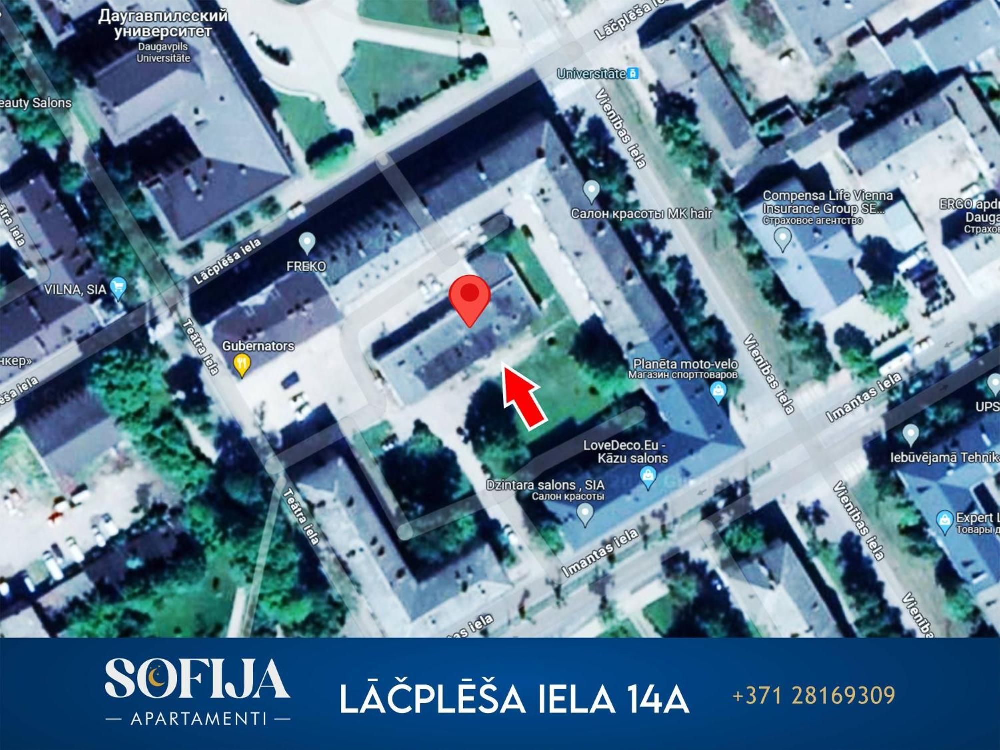 다우가프필스 Sofija Apartamenti 아파트 외부 사진